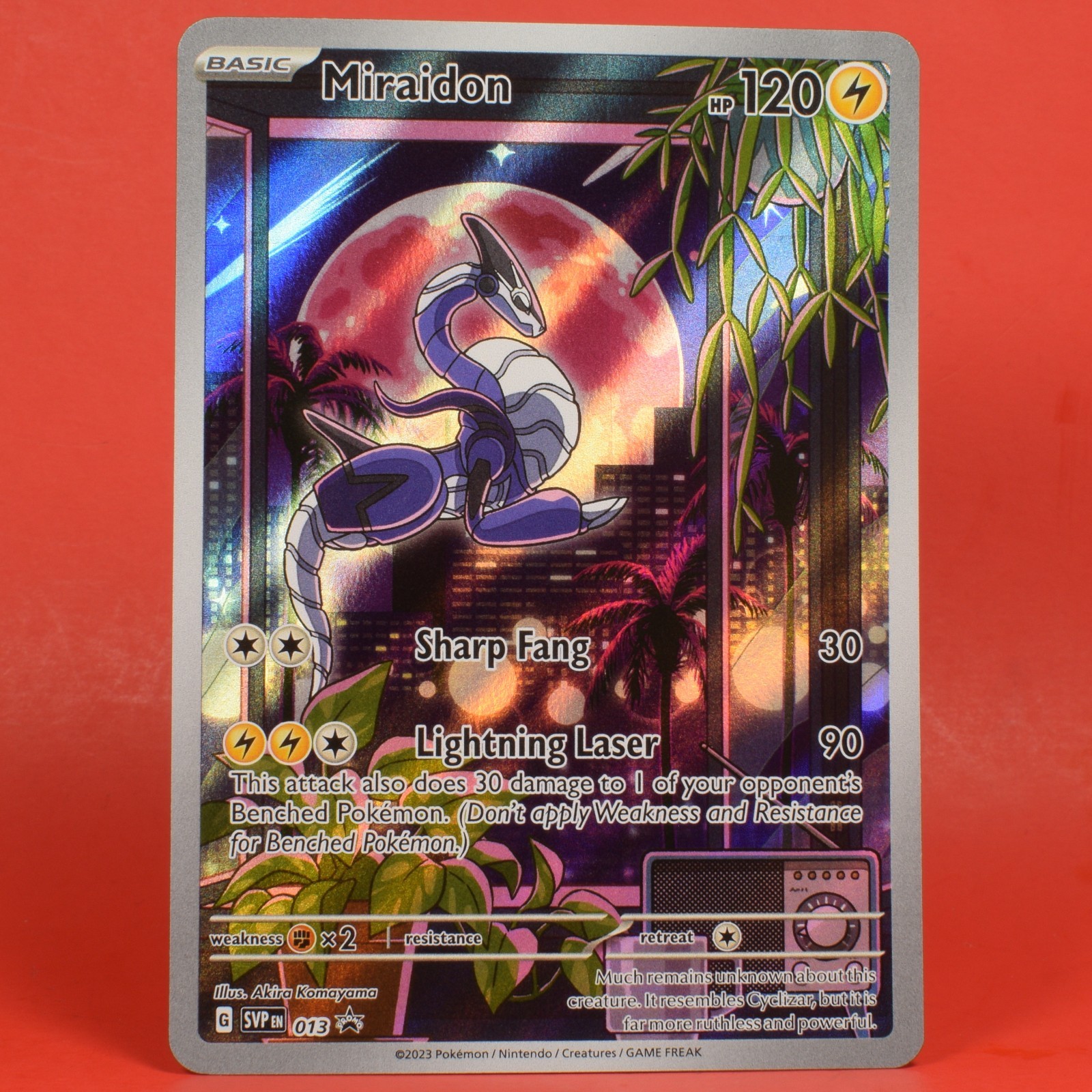 Pokemon English TCG Card Scarlet & Violet Promo SVP EN SVP013 Miraidon