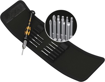 WERA Kraftform Kompakt ESD/11 SB Micro-Tool Set 11 Pieces