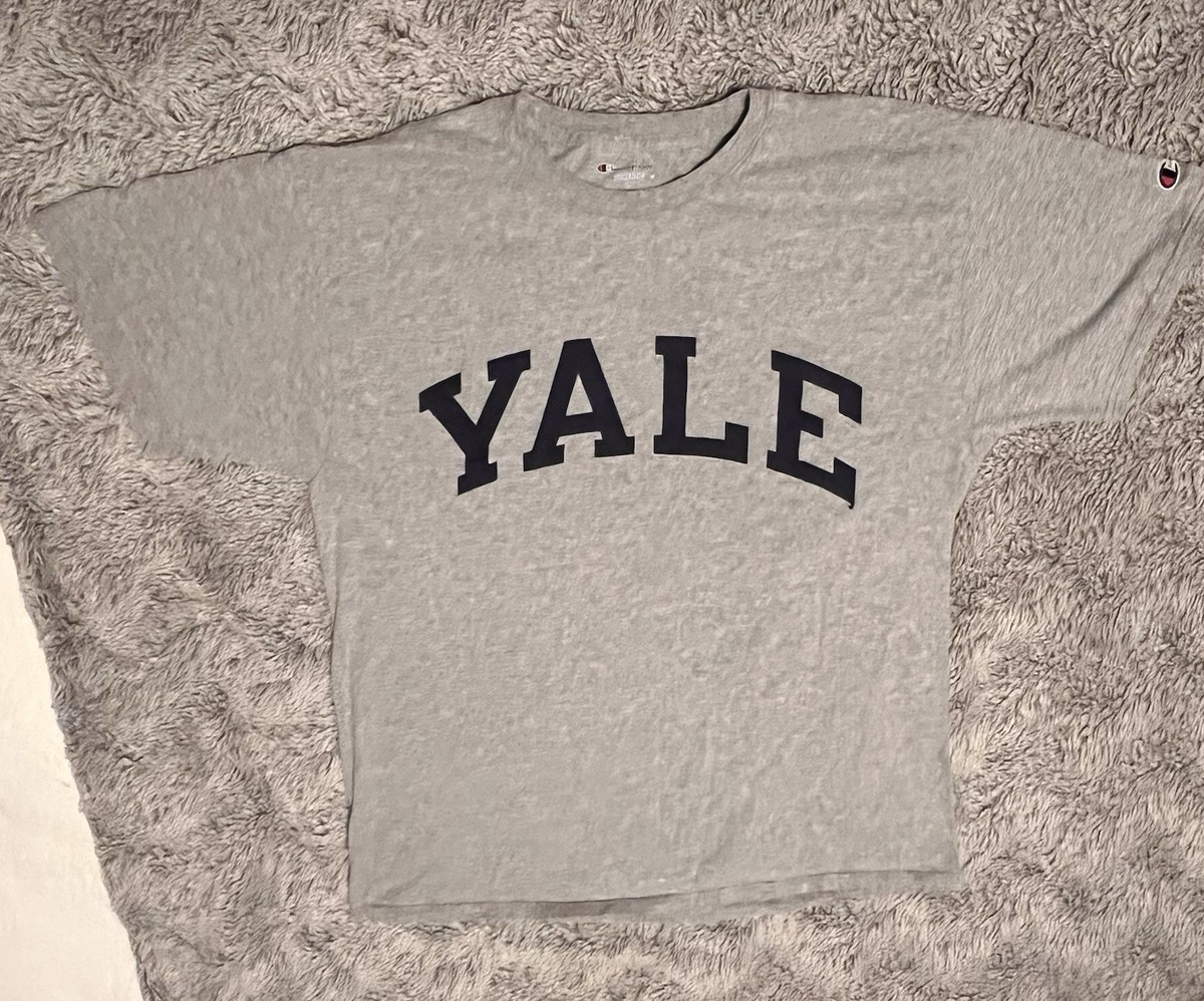 Vintage Yale Gray Champion T-shirt 90
