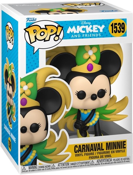 Gadget -D- Disney: Funko Pop! - Mickey Around The World - Carnaval Minnie (Vinyl-image