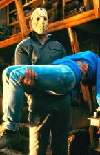 Archive Cinema Jason with Mask Poster -- 11" x 17" Deluxe Glossy Wall Art