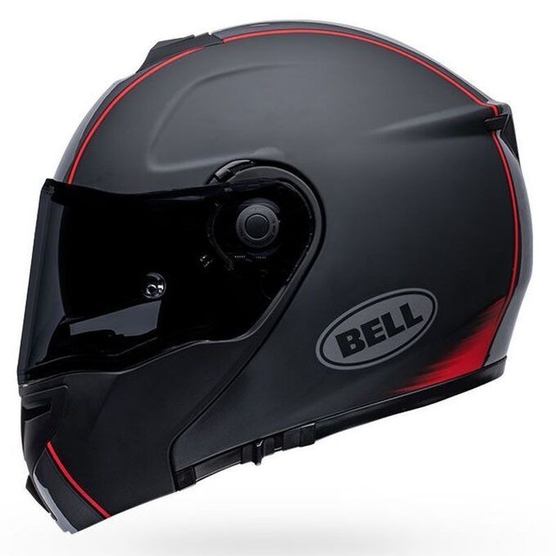 ヘルメット BELL SRT-モジュラーリボン ブラック/レッド Bell Helmets SRT-Modular (Ribbon) (Medium) (Black/Red) - BL-7110050