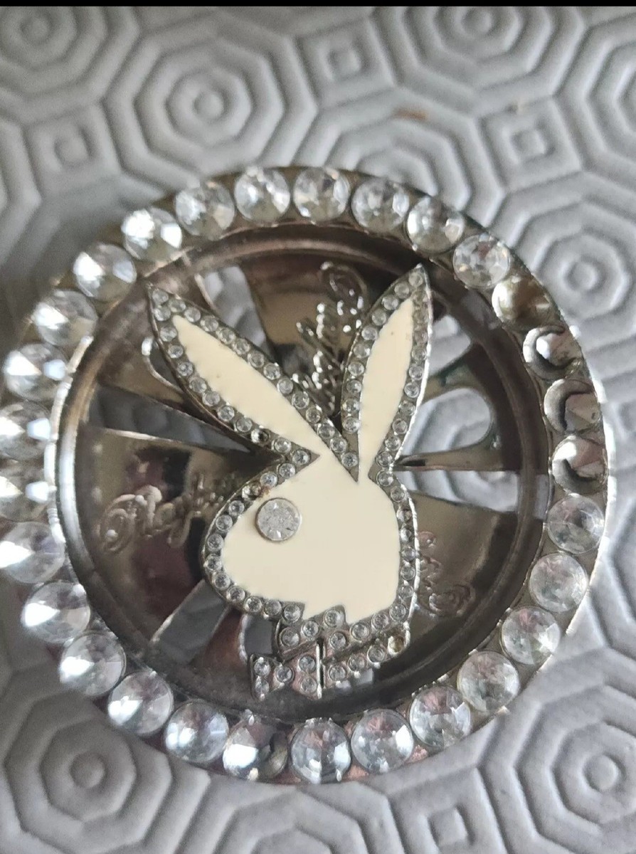 VINTAGE GIRLS NEXT BOOR Playboy Bunny Spinning Rhinestone  display picture 2