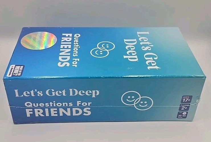 Let’s Get Deep Questions for Friends Card Game – 300 Cards – What Do You Meme - Image 4 of 4