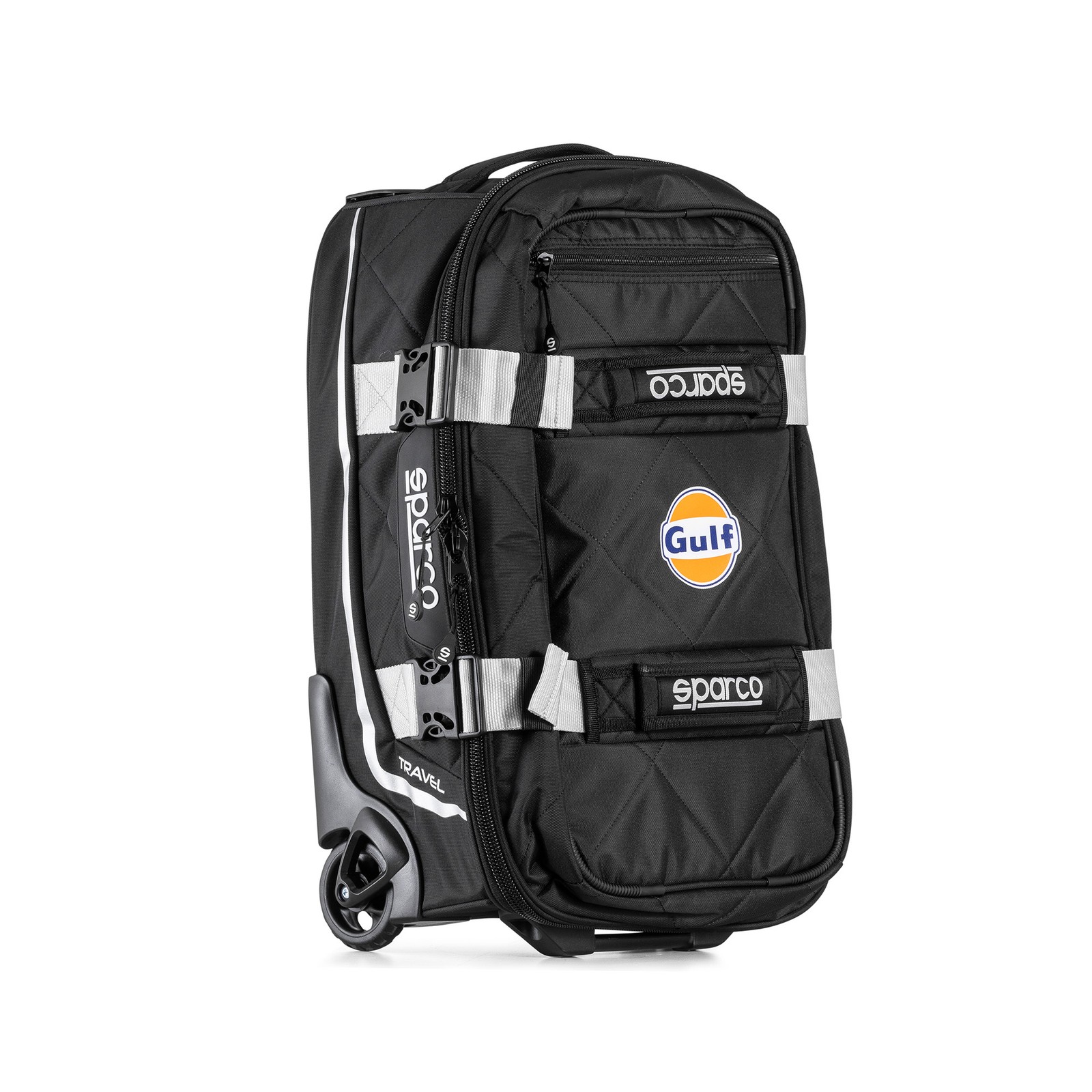 Sparco Gulf Travel Bag - 55L Capacity (Protective Padding, Cabin Bag)