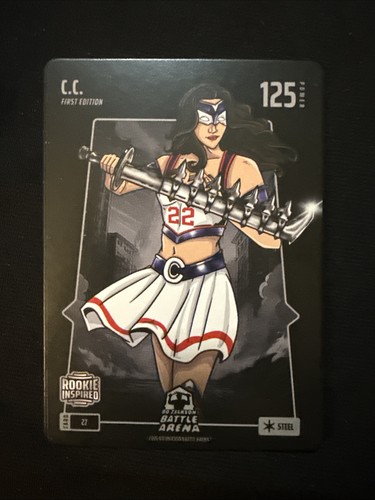 Caitlin Clark 2024 Bo Jackson Battle Arena CC #27 (RC) Steel Edition 1st Edition