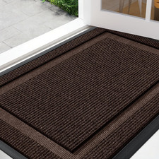 Front Door Mat Outside Entrance Indoor Doormat, 32" x 20" Outdoor Mats for Patio