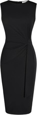 Women Work Dresses Bodycon Pencil Business Dresses Cocktail Dresses Knee Length