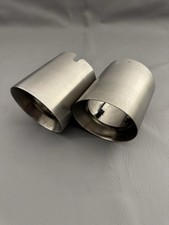 20-25 Toyota Supra Gr Left And Right Rear Muffler Exhaust Tip Pair Oem