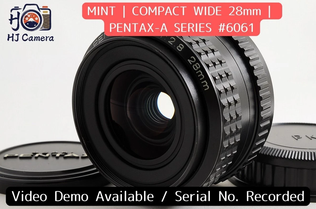 PENTAX f/2.8 Camera Lenses 28mm Focal for sale | eBay