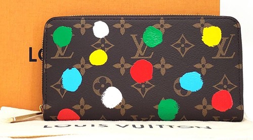 Louis Vuitton Zippy Wallet LV × YK Yayoi Kusama M81864 Dot Round Z840