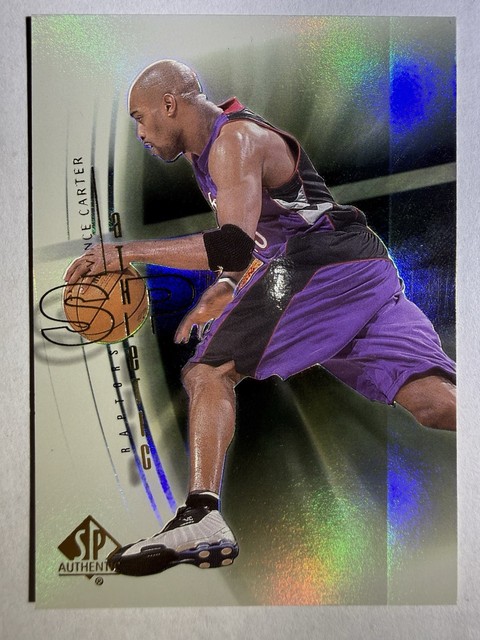 2000-01 SP Authentic - Athletic Vince Carter #A4 HOF HOLO - MINT
