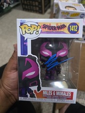 Jharrel Jerome Signed Autographed Miles G. Morales Spiderman Funko POP! JSA COA