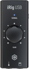 IK Multimedia iRig USB Guitar Audio Interface 24-bit 48 kHz Music Open Box