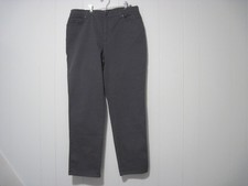 GLORIA VANDERBILT Amanda Jeans Women's 14 Gray Heritage Fit Tapered Leg Classic