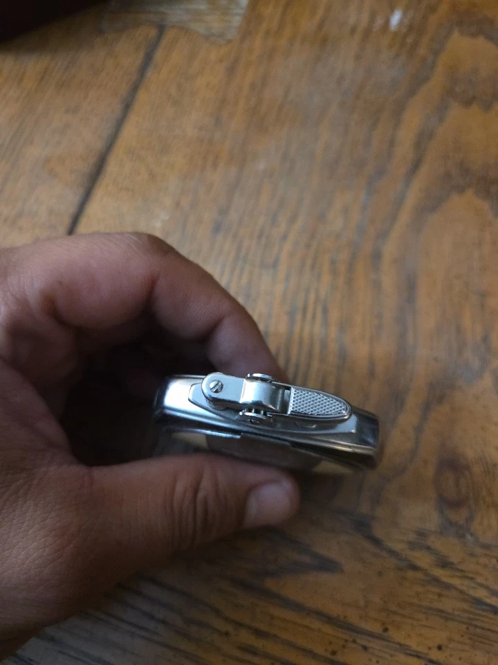 Combo compacto encendedor de maquillaje para mujer Ronson Ladypact raro Foto 3 de 4