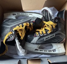 Bauer Vapor X200 Boys Junior Ice Hockey Skates Size 1, Shoe Size 2 EUR 33.5 Used