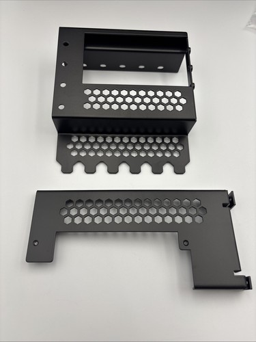 CableMod Vertical PCI-e Bracket PCI-e 4.0 Edition (Black, 2x DisplayPort) New - Afbeelding 12 van 13