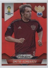 2014 Panini Prizm World Cup Red Prizm 123/149 Dmitri Kombarov #163 19pu
