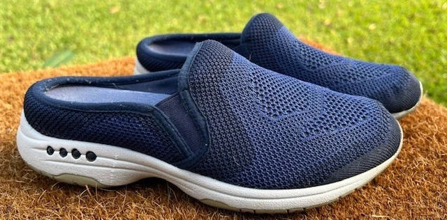 Skechers серый легко расслабленный подходит памяти пены с воздушным охлаждением скольжения на обувь женщин размер 7,5 - Изображение 2 из 4