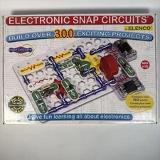 Snap Circuits Kit SC300 300 Projects Elenco Electronics STEM Learning NEW