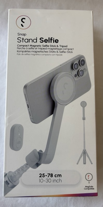 New Shiftcam Magnetic Selfie Stick, Stand, Tripod, Arm Expands, Bluetooth Remote
