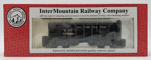 Tolva InterMountain 25401S-29 O B&O USRA 55 toneladas 2 bahías #321852 (2 rieles) nueva en caja | Zustand: New