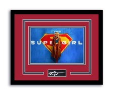 Supergirl Milly Alcock Autographed Signed 11x14 Framed Photo ACOA