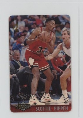 1996 Assets Phone Cards $2 Scottie Pippen #20 HOF 1fc1