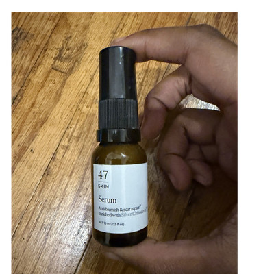 47 Skin Serum Silver Chitoderm Anti-blemish Scar Repair for Face 15 ml