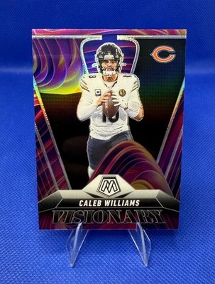 2025 Panini Mosaic Caleb Williams Visionary Prizm Case Hit SP Bears #4