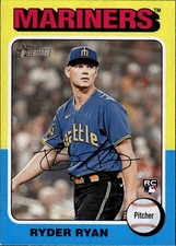 2024 Topps Heritage Ryder Ryan #326 Seattle Mariners 3D
