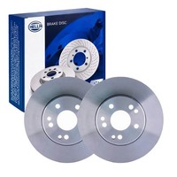 2X Hella Bremsscheiben 294Mm Vorne Passend FüR Mercedes 124 E-KLASSE 5212