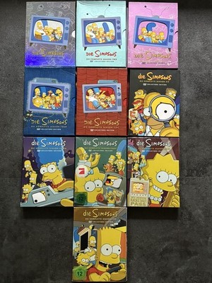 Die Simpsons DVD Box Set Sammlung Staffel 1 10 komplett | Season 1-10 | Lesen 