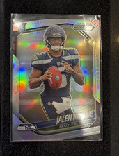 2025 Panini Prizm Rookies Jalen Milroe RC #317 Silver Prizm Seahawks
