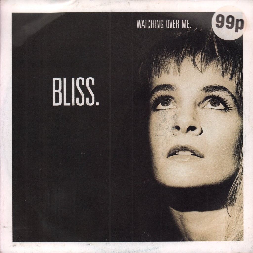 Bliss (Late 80's/90's Group) Watching Over Me 7"" vinyl UK Parlophone 1991 pic