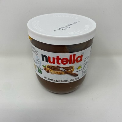 Nutella Hazelnut Spread Imported, Brown 220g Glass Jar