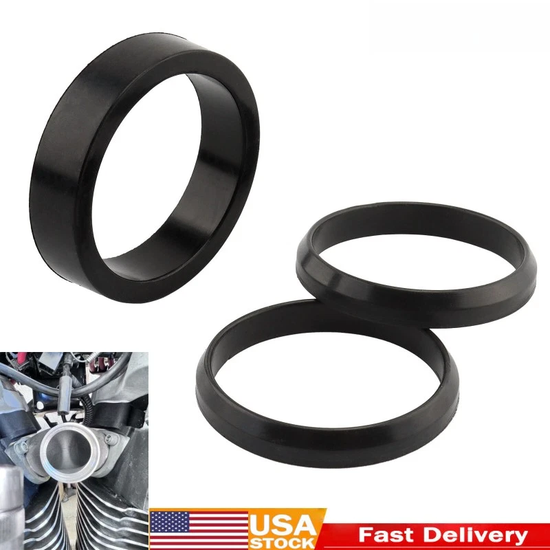 Carburetor Intake Manifold Gasket Seal Kit For Harley 1990-06 Big Twin Sportster Foto 2 de 4