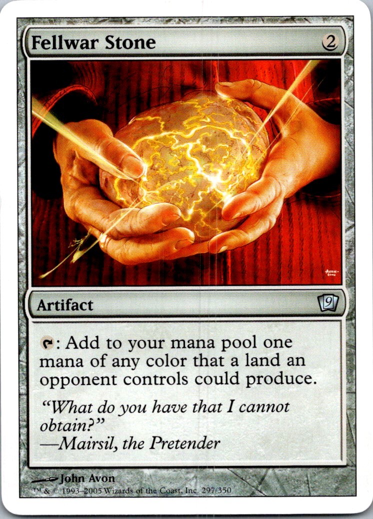 Fellwar Stone U 9ED #297 NM MTG Magic
