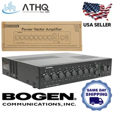 Bogen V250 Power Vector 250W Modular Mixer Amplifier 70V/25V PA Paging Music Amp