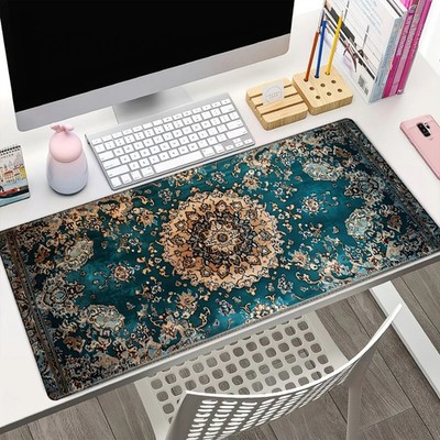 40*90cm Oversized Gaming Mouse Pad - Large Desk Mat with Non-Slip Rubber Base, W