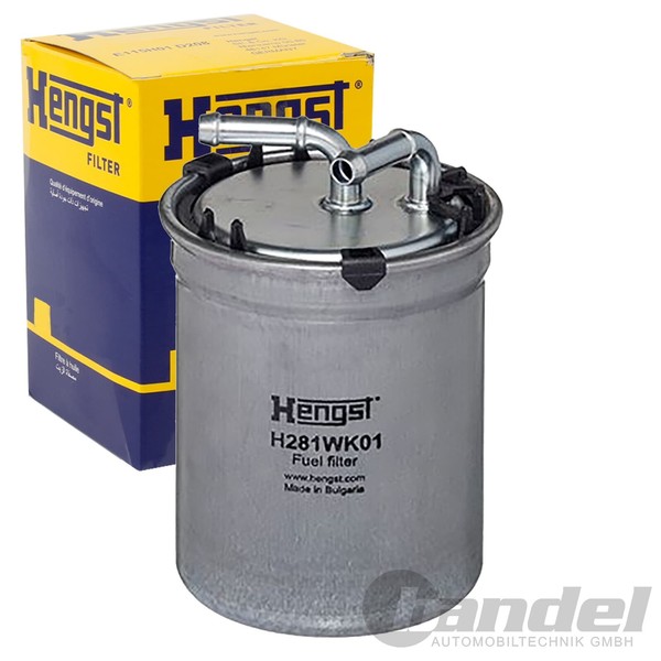 Hengst Filter Kraftstofffilter Leitungsfilter Passend FüR Audi A1 Seat Cordoba-image