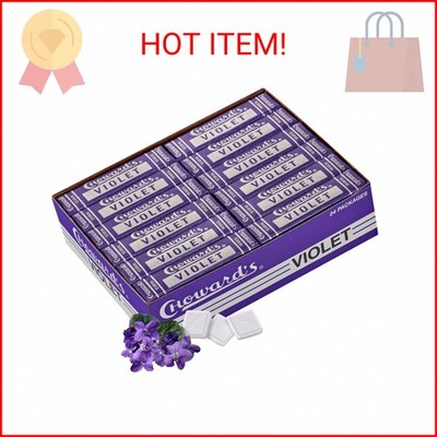 Choward's Violet Mints Candy | Bold Aromatic Flavor | Perfect for Snacks in Lunc