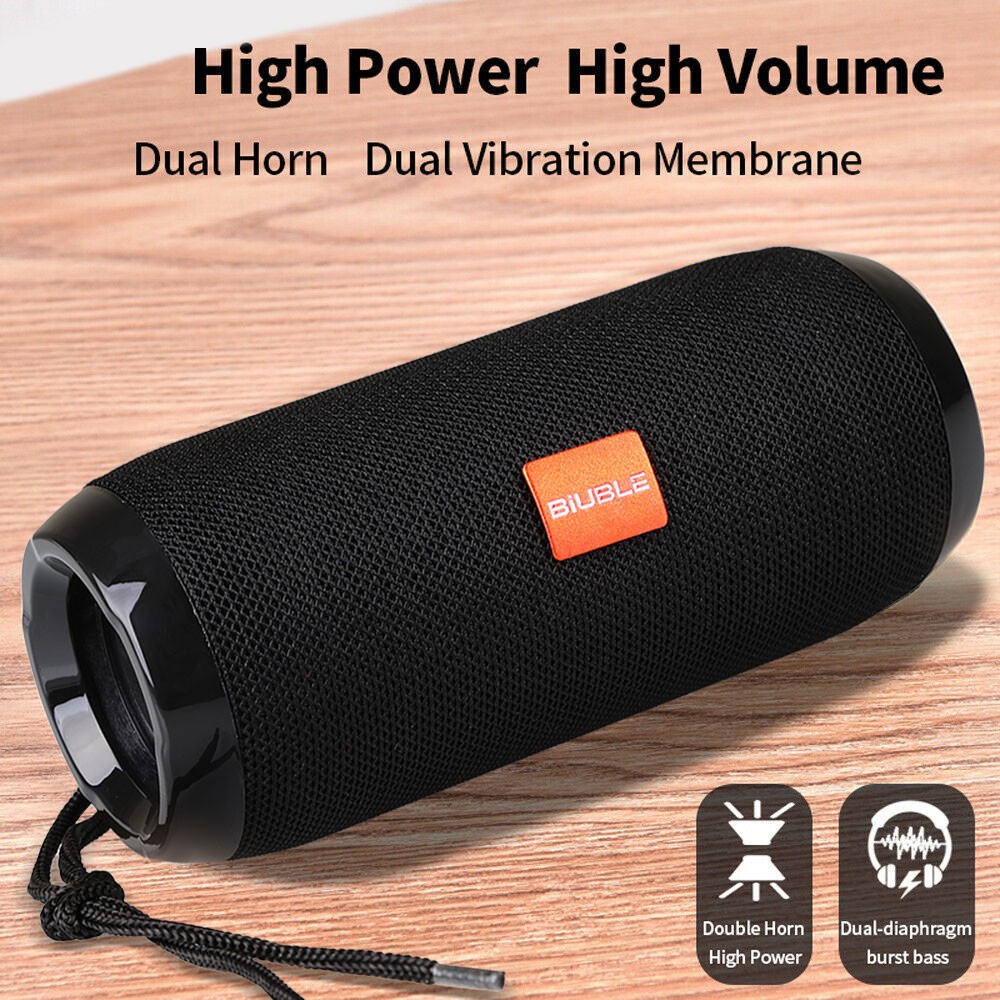 40W Portable Wireless Bluetooth Speaker Stereo Bass Loud AUX USB FM ...