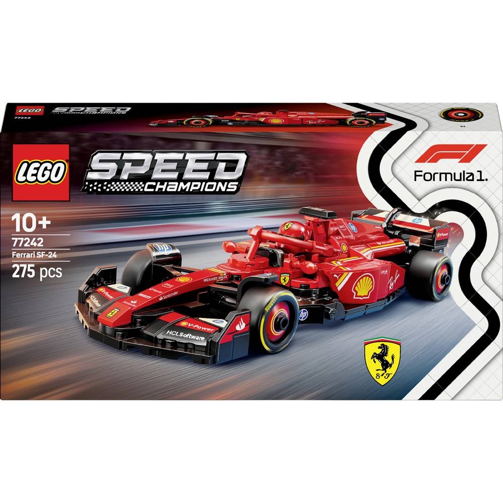 77242 КОНСТРУКТОР LEGO ЧЕМПИОНЫ СКОРОСТИ Ferrari SF-24 F1 Rennauto