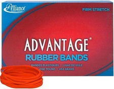 Alliance Advantage Rubber Bands, Size 33, 3 1/2" X 1/8", 1/4 LB Bag