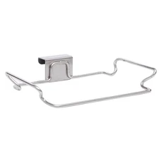 Hanging Garbage Bags Storage Rack Stainless Steel Trash Bag Holder Towel Glov...