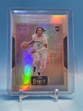 STEPHON CASTLE ROOKIE 2024-25 Select #10 Score Select Throwback SILVER PRIZM