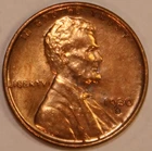 1930- S CHOICE BU RED LINCOLN CENT - #3161E