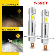 6500k H1 Led Headlight Bulbs Conversion High Low Beam Super Bright White 2-20x